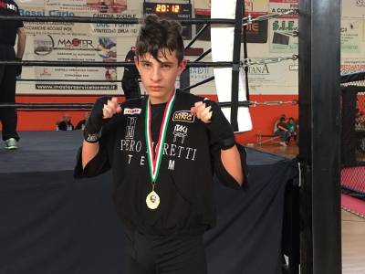 Kickboxing  Rimini - Daniel Lanna   dell’ accademia arti marziali Rimini stravince al Gladiators Night XIV –Marzo 2017