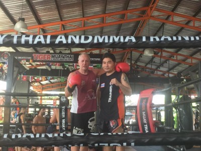 Muay Thai Rimini- Roberto Macrellli alla Tiger Muay Thai di  Puket