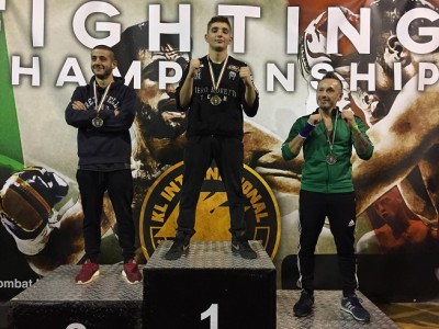 MMA Rimini-Fabio Grittani domina torneo  di MMA – 62 kg  -Novembre 2018