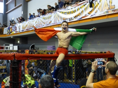 Lunardini Marco vince  il titolo mondiale di MMA e il titolo mondiale di kickboxing ai campionati del mondo Kombat League.