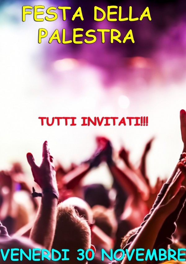 festa palestra novembre 2018