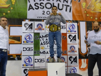 Accademia Rimini Marco Lunardini vince campionato italiano Submission Kombat League