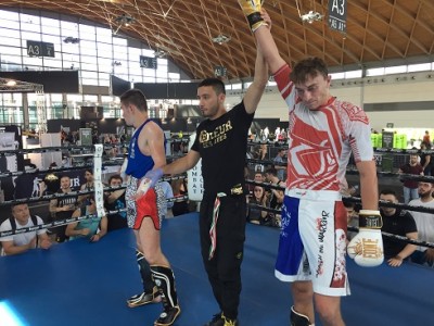 Kick Boxing K1  Rimini- Francesco Ricciotti dell’ accademia arti marziali Rimini Vince al world Championship 2019 della Kombat League –Giugno 2019