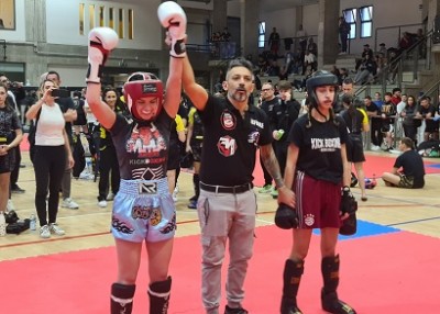 Sophie Giulianelli vince in kickboxing al Gladiators XXXII- Marzo 24