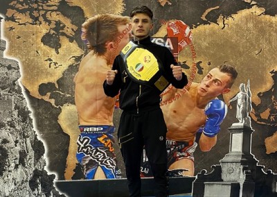 Boxe-Daniel Lanna Campione Italiano Semi Professionisti IAKSA- Giugno 2022