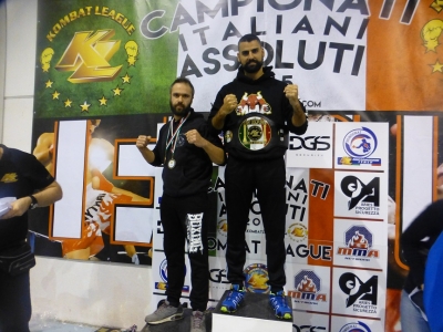 Accademia Rimini Luca Pinto campione italiano K1 e Corso Andrea Vicecampione d’Italia Kick Boxing 2015