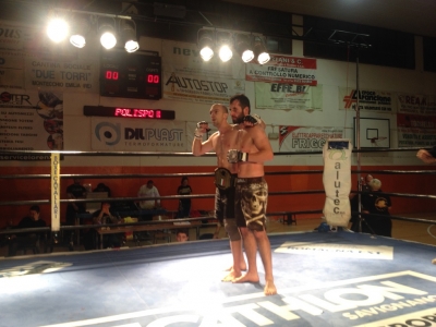 Davide Scavone vince al Gladiators Night in MMA-Novembre 2014