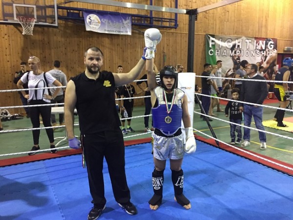 Manuel Toscano vince i campionati nord Italia in kick boxing k1