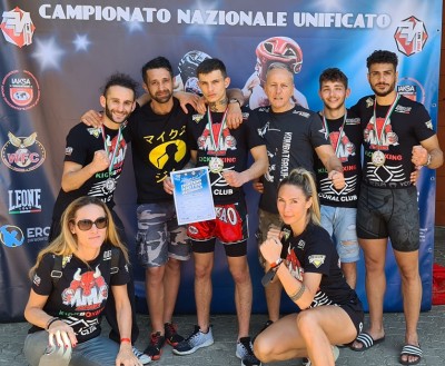 Accademia arti marziali Rimini Vince in MMA , Kickboxing-K1 ai Campionati Italiani Unificati-Milano Giugno 2021