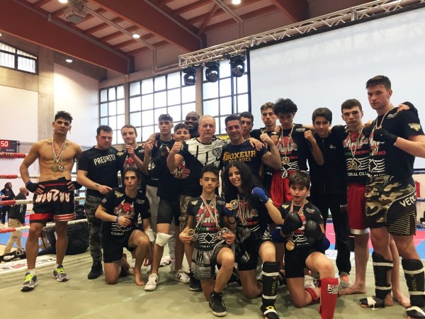 Campionati Interregionali Fight Net- Accademia Arti marziali Rimini fa’ il pieno di Medaglie