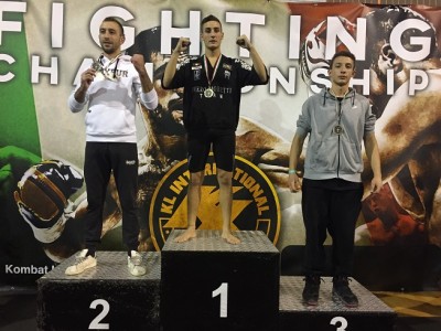 MMA Rimini-Luigi Addazio  dell’accademia arti marziali Rimini vince il torneo MMA -66 kg  al Fighting Championship -Novembre 2018