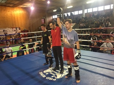 Caserta Salvatore – Argento ai campionati juniores Kickboxing nord Italia