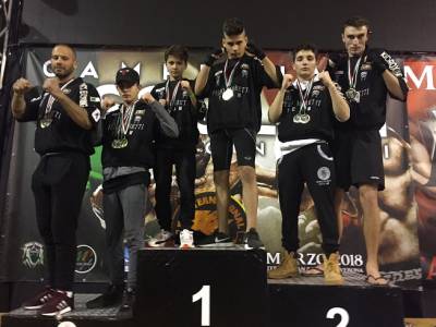 Campionati d’ Italia Kombat League - Accademia arti marziali Rimini  domina: 12 ORI