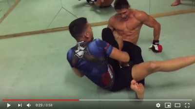 MMA Rimini - Lunardini Marco In allenamento all’ Accademia arti marziali Rimini