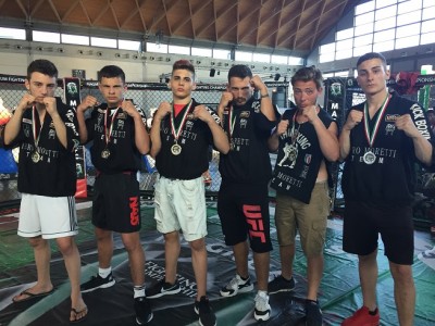 Accademia arti marziali rimini .Storica impresa alla Fiera del Fitness 2018 - 8 Ori e 3 Argenti in  MMA , Kickboxing e Submission Grappling - Miglior club del torneo!!!!