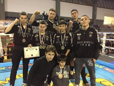 Accademia arti marziali Rimini campione d’Italia Juniores Kick boxing -MMA e K1 -Febbario 2019
