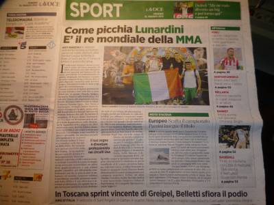 Lunardini - mondiali di MMA