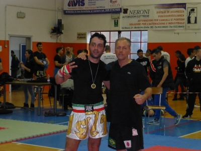 Bruno Giuseppe campione regionale Kickboxing Kombat League 2015